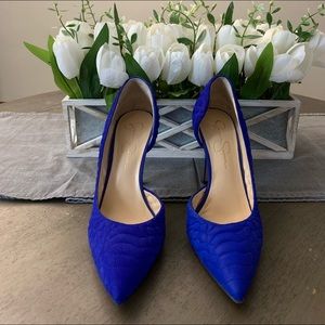 Electric Blue shoes by Jessica Simpson
